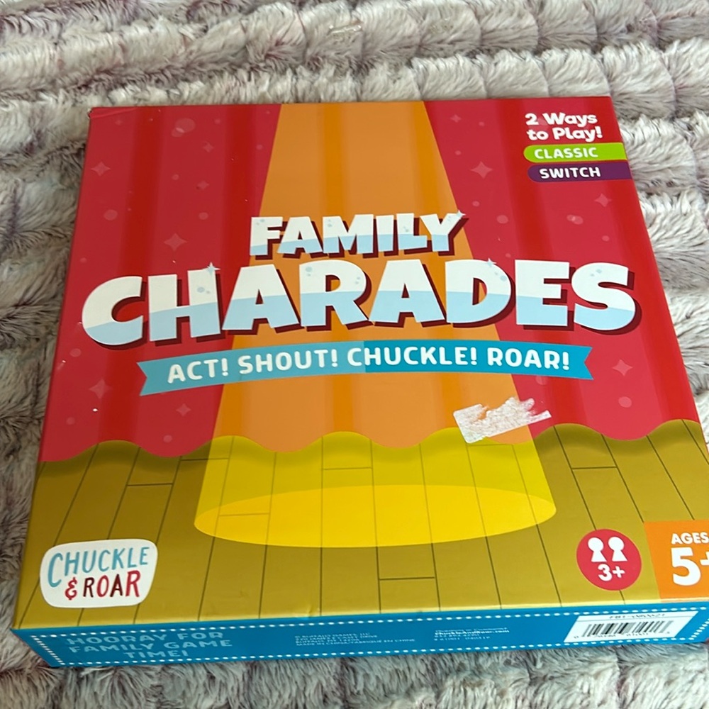 Family Charades Board Game Chuckle & Roar